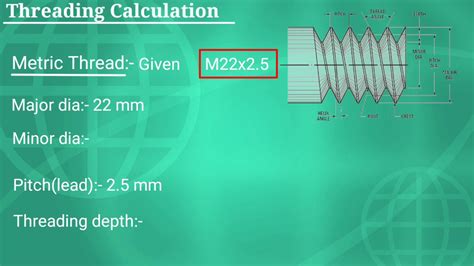 cnc machine threading formula|how to thread a cnc.